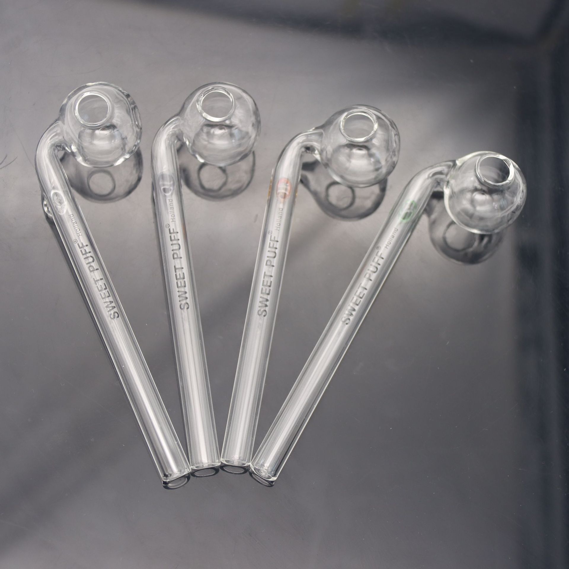 Oil Burner Pipes Curved Glass Smoking Pipe bent type Tobacco Rig Bong Hookah Shisha Water Tube Nails 14cm 16cm clear rigs
Oil Burner Pipes Curved Glass Smoking Pipe bent type Tobacco Rig Bong Hookah Shisha Water Tube Nails 14cm 16cm clear rigs