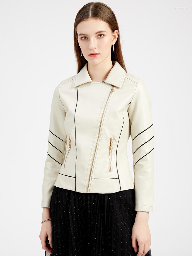 Women's Leather Ailegogo Spring Autumn Women Faux Soft Jacket Streetwear Moto Biker Pu Zipper Slim Punk Coat Ladies Black Outwear, Beige
Women's Leather Ailegogo Spring Autumn Women Faux Soft Jacket Streetwear Moto Biker Pu Zipper Slim Punk Coat Ladies Black Outwear, Beige