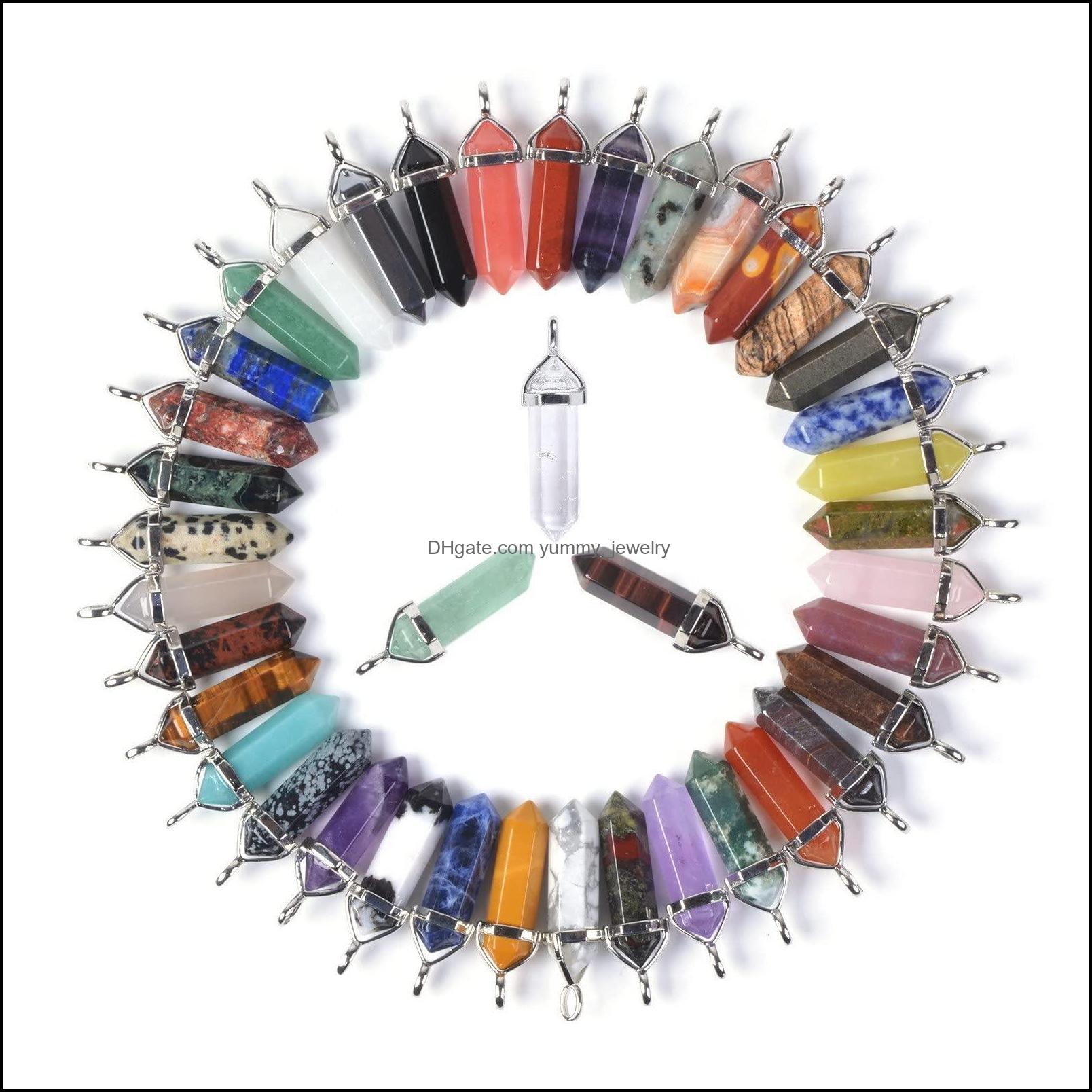 Pendant Necklaces Pendant Necklaces Crystal For Women Girls Healing Stone Quartz Necklace Wire Wrapped Hexagonal Amzmm Drop Delivery Dhfoh
Pendant Necklaces Pendant Necklaces Crystal For Women Girls Healing Stone Quartz Necklace Wire Wrapped Hexagonal Amzmm Drop Delivery Dhfoh
