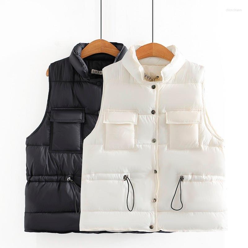 Women's Vests Autumn Winter Vest Para Mujer Women Korean Stand Collar Down Cotton Waistcoat Female Plus Size 4XL, Black
Women's Vests Autumn Winter Vest Para Mujer Women Korean Stand Collar Down Cotton Waistcoat Female Plus Size 4XL, Black