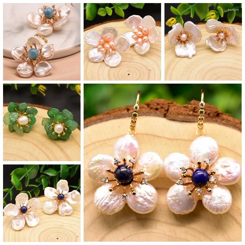 Stud Earrings GLSEEVO Natural Pearl 925 Silver Sterling Flower 2022korean Fashion Women Luxe Stone Fine Jewelry
Stud Earrings GLSEEVO Natural Pearl 925 Silver Sterling Flower 2022korean Fashion Women Luxe Stone Fine Jewelry