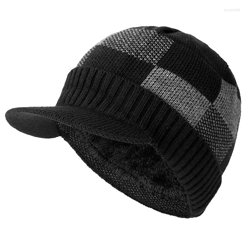 Berets High Quality Cotton Add Fur Brim Winter Hats Skullies Beanies Hat For Men Women Wool Caps Gorras Bonnet Knitted, Grid dark blue scarf
Berets High Quality Cotton Add Fur Brim Winter Hats Skullies Beanies Hat For Men Women Wool Caps Gorras Bonnet Knitted, Grid dark blue scarf