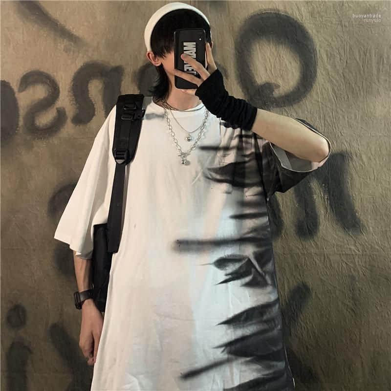Women's T Shirts Women's T-Shirt Men And Women Short-sleeved Tide Retro BF Harajuku Style Street Dark Graffiti Tie-dye Printing Loose, Black
Women's T Shirts Women's T-Shirt Men And Women Short-sleeved Tide Retro BF Harajuku Style Street Dark Graffiti Tie-dye Printing Loose, Black