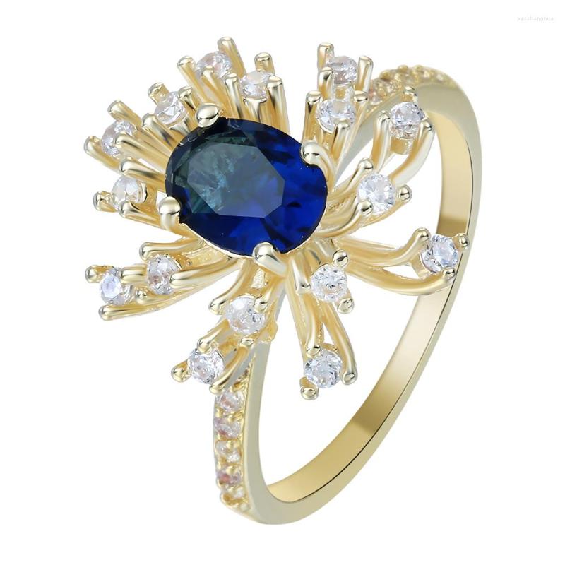 Wedding Rings Flower Promise Jewelry Royal Crystal Princess Special Cubic Zircon Finger Women Engagement Explosion Top Ring
Wedding Rings Flower Promise Jewelry Royal Crystal Princess Special Cubic Zircon Finger Women Engagement Explosion Top Ring