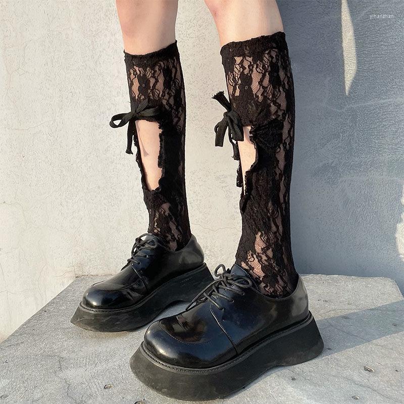 Women Socks 2 Pairs Gothic Dark Lace Calf Stocking Female Harajuku Embroidery Flower Black Hollow Tube Lolita Kawaii Loli Sock, White
Women Socks 2 Pairs Gothic Dark Lace Calf Stocking Female Harajuku Embroidery Flower Black Hollow Tube Lolita Kawaii Loli Sock, White