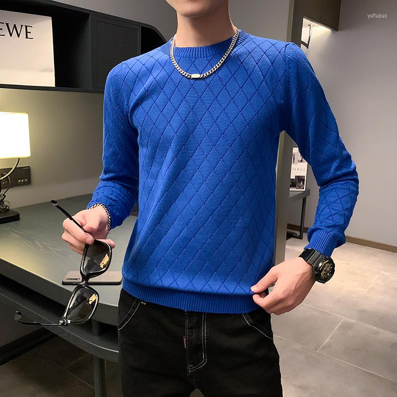 Men's Sweaters 2022 Argyle Jacquard Knitted Sweater Men Autumn Long Sleeve O-neck Casual Slim Pullovers Korean Social Knittwear Clothing, Black
Men's Sweaters 2022 Argyle Jacquard Knitted Sweater Men Autumn Long Sleeve O-neck Casual Slim Pullovers Korean Social Knittwear Clothing, Black