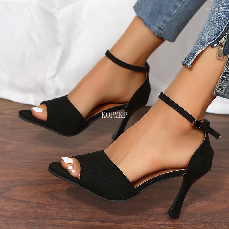 Sandals Sexy Ladies Open Toe Block Ankle Strap Women High Heels For Summer Wedding Party Dress Brand Womens Shoes 36-42, Black
Sandals Sexy Ladies Open Toe Block Ankle Strap Women High Heels For Summer Wedding Party Dress Brand Womens Shoes 36-42, Black