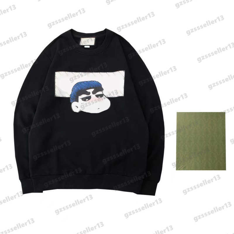 Luxury Designer Womens Sweatshirt Jumper Unisex Letter Logo Print Cartoon Pattern Hoodies Classic Brand Cotton Loose-fitting Crew Neck Sweatshirts 2 Colors 0912
Luxury Designer Womens Sweatshirt Jumper Unisex Letter Logo Print Cartoon Pattern Hoodies Classic Brand Cotton Loose-fitting Crew Neck Sweatshirts 2 Colors 0912