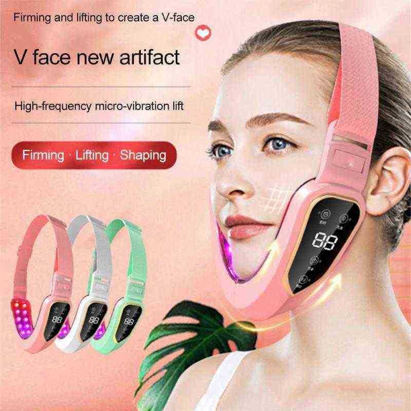 

Face Lifting Instrument v Artifact Sports Equipment Fat Slimming Machine Stovepipe Thin Belly Masseter Muscle Lift Electric 220513