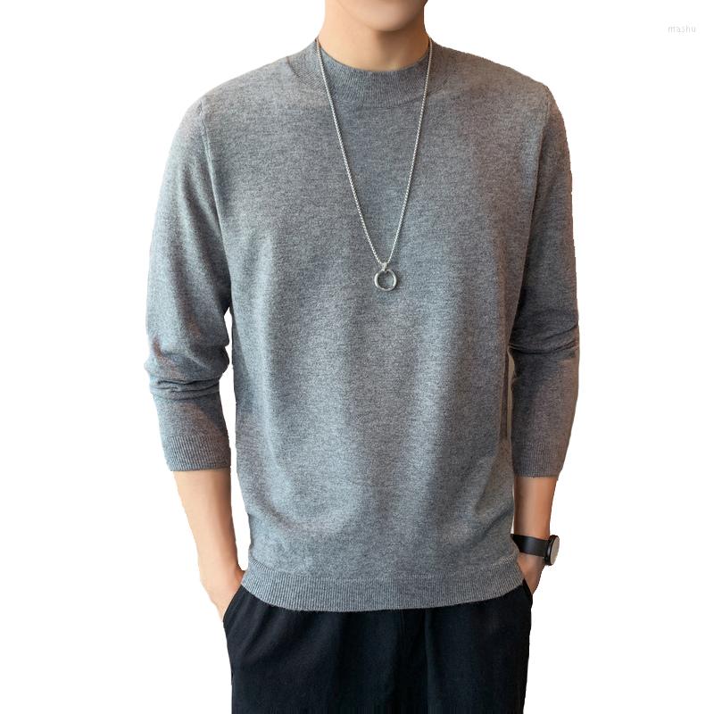 Men's Sweaters High Quality Mock Neck Sweater Men's Autumn And Winter Soft 5XL 11 Colors, Black
Men's Sweaters High Quality Mock Neck Sweater Men's Autumn And Winter Soft 5XL 11 Colors, Black