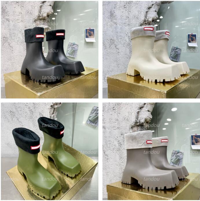 Play Short Rain Boots Designer Women Waterproof Rainboot Fashion Rubber Derby Boot Matte Booties Size 35-40, Color 2
Play Short Rain Boots Designer Women Waterproof Rainboot Fashion Rubber Derby Boot Matte Booties Size 35-40, Color 2