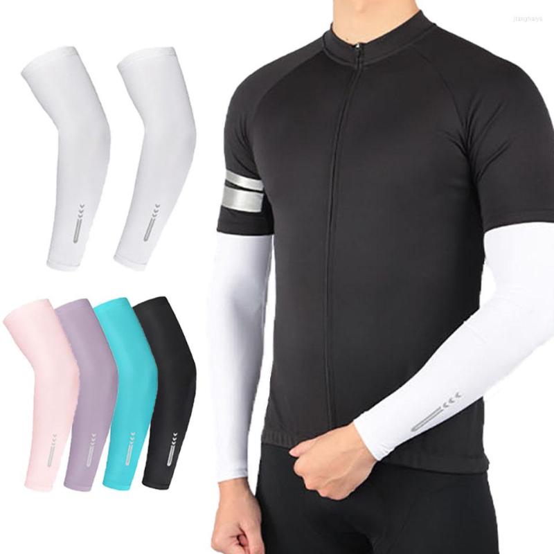 Knee Pads Bicycle Sports Arm Sleeves Running Cycling Sunscreen Cover Ice Silk Anti-UV Breathable Unisex Cooling, 05 
Knee Pads Bicycle Sports Arm Sleeves Running Cycling Sunscreen Cover Ice Silk Anti-UV Breathable Unisex Cooling, 05