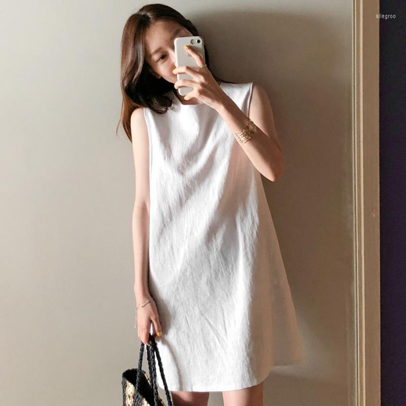 Casual Dresses Summer Dress Solid Boho Mini Women Beach Sundress Sleeveless Cotton Linen Party Vintage Harajuku Pockets W013, Red
Casual Dresses Summer Dress Solid Boho Mini Women Beach Sundress Sleeveless Cotton Linen Party Vintage Harajuku Pockets W013, Red