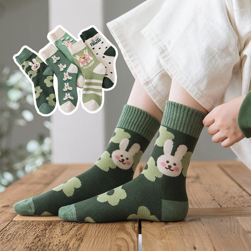 Women Socks Autumn Winter Cotton Cute Cartoon Striped Japanese Style Terry Crew For Girl Plaid Thick Warm
Women Socks Autumn Winter Cotton Cute Cartoon Striped Japanese Style Terry Crew For Girl Plaid Thick Warm