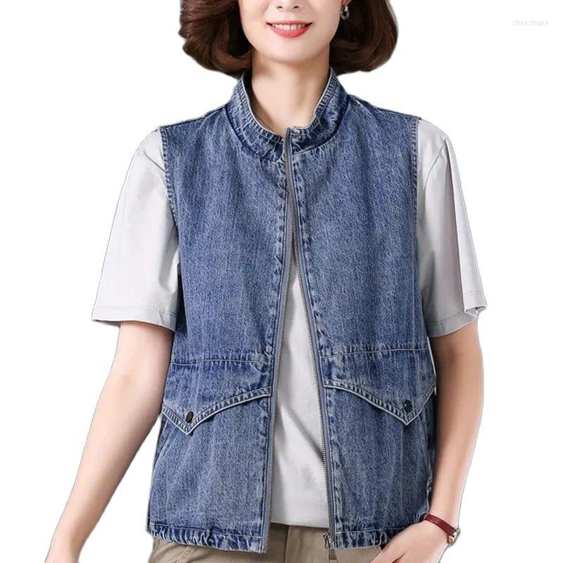 Women' Vests 2022 Spring Autumn Women Clothing Denim Vest Jacket Korean Version Female Zipper Sleeveless Ladies Cowboy Short Coat, Black
Women' Vests 2022 Spring Autumn Women Clothing Denim Vest Jacket Korean Version Female Zipper Sleeveless Ladies Cowboy Short Coat, Black