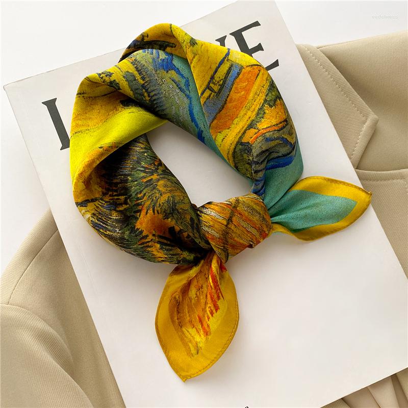 Scarves Small Natural Scarf Women Headkerchief Luxury Spring Neck Tie Female Hair Hand Wrist Foulard Bandana 2022
Scarves Small Natural Scarf Women Headkerchief Luxury Spring Neck Tie Female Hair Hand Wrist Foulard Bandana 2022