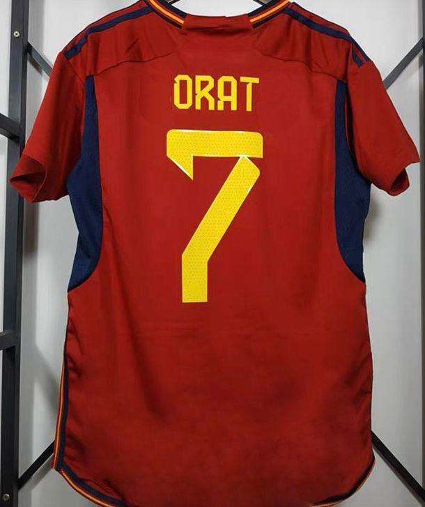 TOP 2022 HOME Soccer Jersey Morata Pedri Gavi Ferran Koke Sergio Alba Thiago Garcia Vintage Classic AWAY jerseys de thailand KITS Football Shirts Kit SIZE S-XXL 2022/23, 22 home shirt
TOP 2022 HOME Soccer Jersey Morata Pedri Gavi Ferran Koke Sergio Alba Thiago Garcia Vintage Classic AWAY jerseys de thailand KITS Football Shirts Kit SIZE S-XXL 2022/23, 22 home shirt