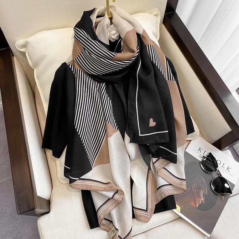 Scarves Women Chain Cotton And Scarf Autumn Winter Style Air Conditioner Keep Warm Shawl Fashionable Sunscreen Beach Towel
Scarves Women Chain Cotton And Scarf Autumn Winter Style Air Conditioner Keep Warm Shawl Fashionable Sunscreen Beach Towel