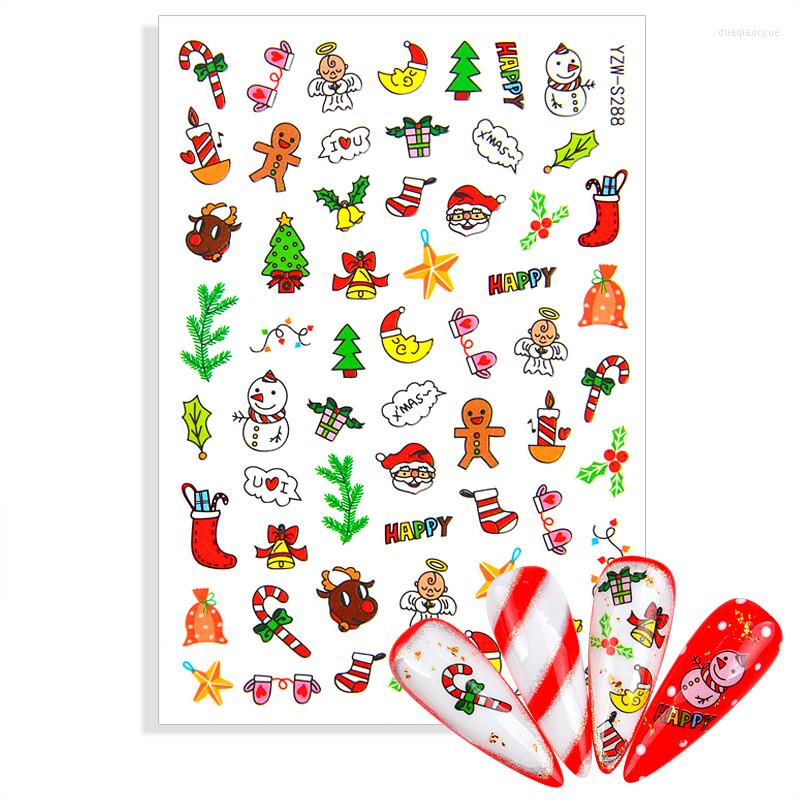 Nail Stickers 2022 Designs Christmas Adhesive 3D Sticker Foil For Nails Art Decoration Cartoon Decals Manicure Supplies Tool, S300
Nail Stickers 2022 Designs Christmas Adhesive 3D Sticker Foil For Nails Art Decoration Cartoon Decals Manicure Supplies Tool, S300