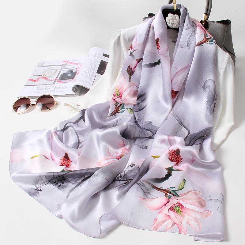 Scarves Real Silk Scarf Women Print Satin Shawl Wraps Soft 2022 Pure Natural Long Headscarf For Ladies Foulard Femme
Scarves Real Silk Scarf Women Print Satin Shawl Wraps Soft 2022 Pure Natural Long Headscarf For Ladies Foulard Femme