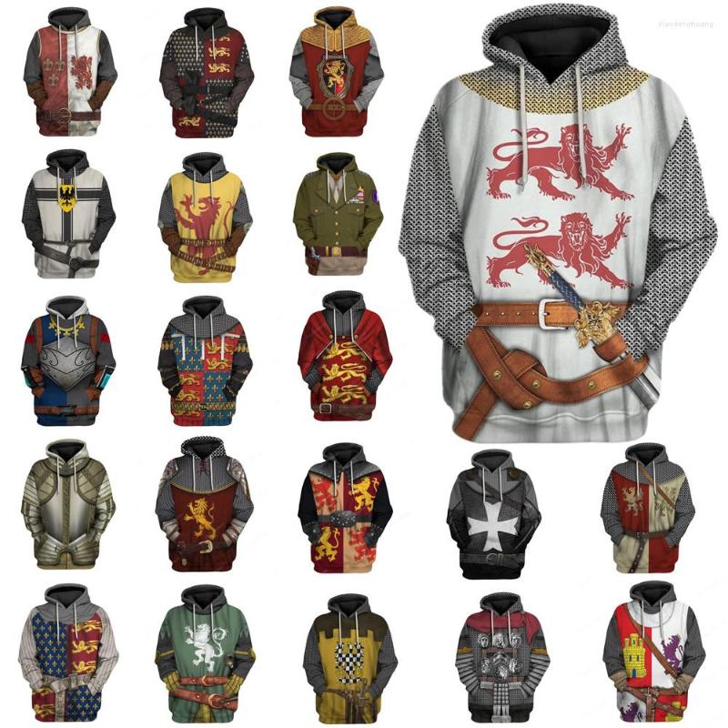 Men's Hoodies 2022 Cosplay Historical Figure Winter Hoodie Unisex 3D Knight Hooded Tops Streetwear Personality Pullover Cool Clothing, A20
Men's Hoodies 2022 Cosplay Historical Figure Winter Hoodie Unisex 3D Knight Hooded Tops Streetwear Personality Pullover Cool Clothing, A20