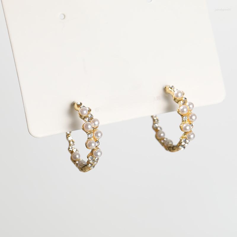 Hoop Earrings S925 Silver Needle Korean Baroque Retro Temperament Pearl Rhinestone C-Shaped For Women Jewelry
Hoop Earrings S925 Silver Needle Korean Baroque Retro Temperament Pearl Rhinestone C-Shaped For Women Jewelry