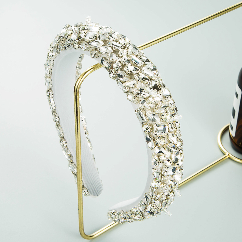 Baroque Retro Headbands Full Clear Crystal Hairband for Women Bride Wedding Party Head Bands Diamond Headband
Baroque Retro Headbands Full Clear Crystal Hairband for Women Bride Wedding Party Head Bands Diamond Headband