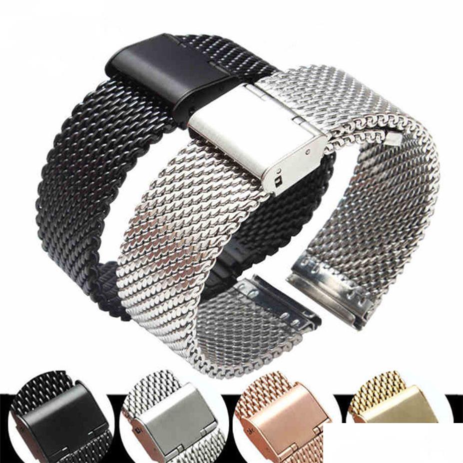 Watch Bands Stainless Steel Milanese Mesh Watch Band Watchband Wrist Bracelet Strap 18 20 22 24Mm270J Drop Delivery 2021 Watches Acce Otewa
Watch Bands Stainless Steel Milanese Mesh Watch Band Watchband Wrist Bracelet Strap 18 20 22 24Mm270J Drop Delivery 2021 Watches Acce Otewa