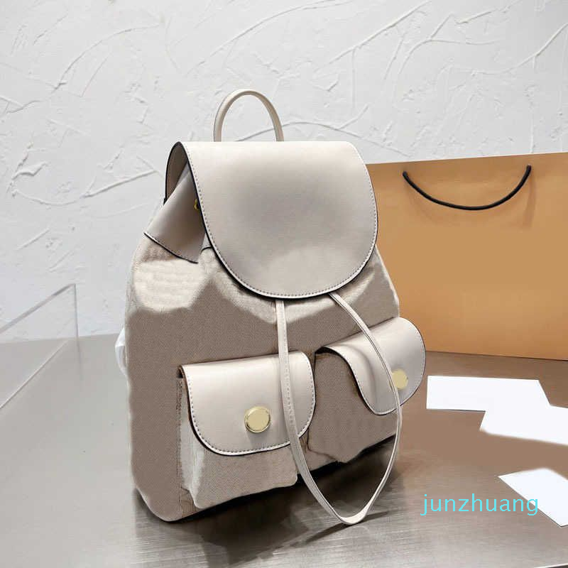 Backpack Designer Flower Print Shoulder Bags Classic Unisex Handbags Black Triangle Sign Metal Zipper High Quality Multi Pockets Schoolbag 2022, Beige--32cm
Backpack Designer Flower Print Shoulder Bags Classic Unisex Handbags Black Triangle Sign Metal Zipper High Quality Multi Pockets Schoolbag 2022, Beige--32cm