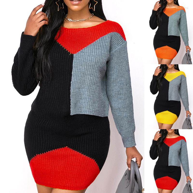 Women' Sweaters Casual Color Matching Round Neck Long-sleeved Woolen Dress Women Sweater Winter Clothes 2022, Red
Women' Sweaters Casual Color Matching Round Neck Long-sleeved Woolen Dress Women Sweater Winter Clothes 2022, Red