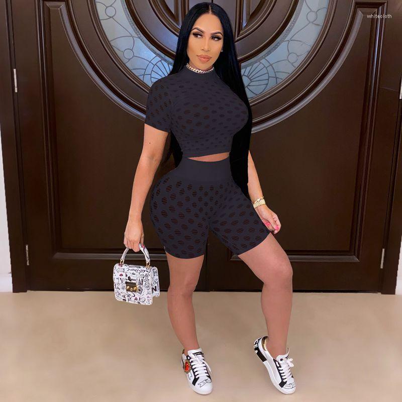 Women' Tracksuits TNNAOFF Hollow Out Two Piece Women Set Short Sleeve T Shirt Top Sexy Biker Shorts Summer Vacation Club Matching, Black
Women' Tracksuits TNNAOFF Hollow Out Two Piece Women Set Short Sleeve T Shirt Top Sexy Biker Shorts Summer Vacation Club Matching, Black