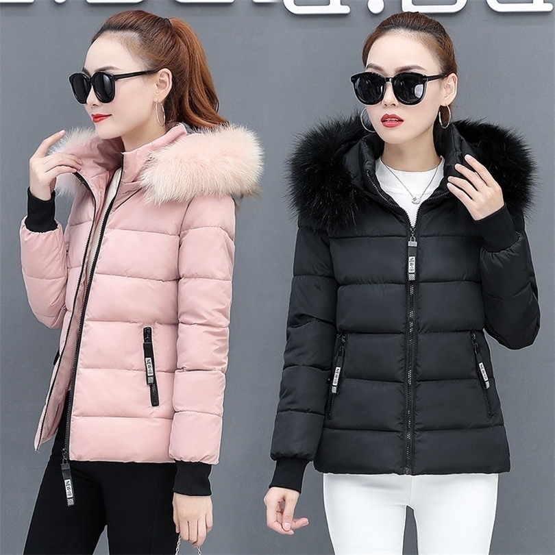 Womens Down Parkas Winter Parkas Women Jacket Fur Collar Hooded Basic Coat Thicken Female Jacket Warm Cotton Padded Outerwear 4XL 221010, Red
Womens Down Parkas Winter Parkas Women Jacket Fur Collar Hooded Basic Coat Thicken Female Jacket Warm Cotton Padded Outerwear 4XL 221010, Red