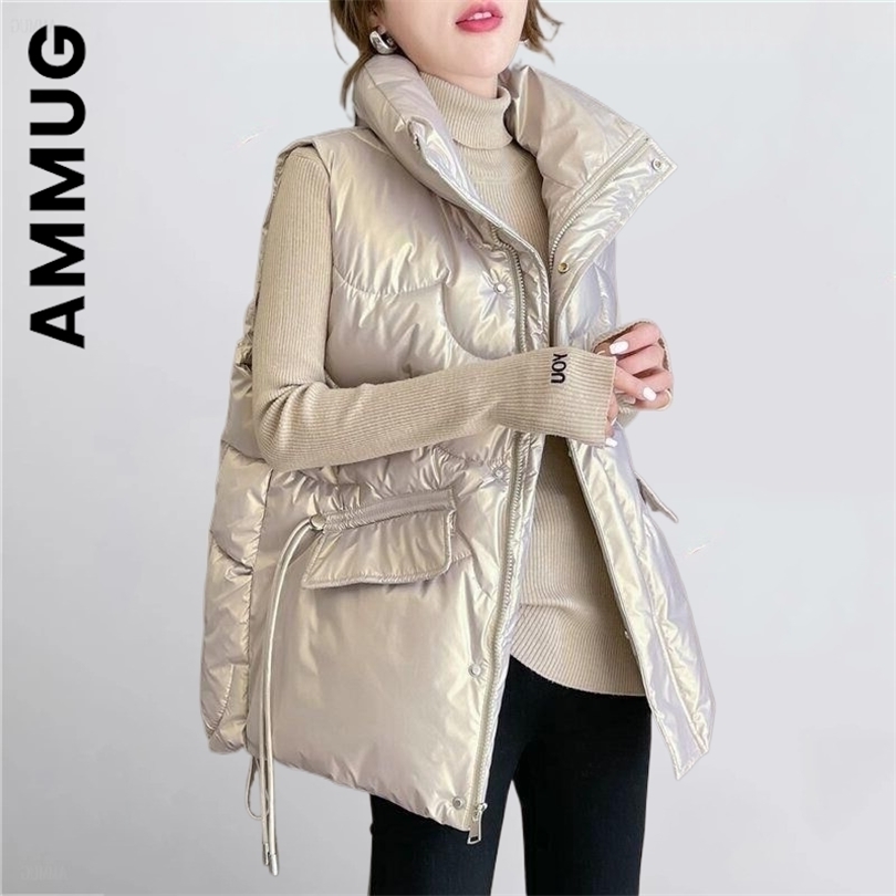 Womens Vests Ammug Cotton Padded Jacket Sleeveless Female Winter Women Stand Collar Short Bright Color Waistcoat Coat Vest 221010, Black
Womens Vests Ammug Cotton Padded Jacket Sleeveless Female Winter Women Stand Collar Short Bright Color Waistcoat Coat Vest 221010, Black