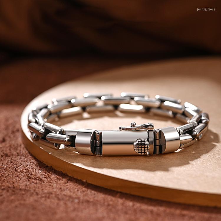 Link Bracelets Handmade Retro Trend Bamboo Bracelet Men's Fashion Casual Korean Version Personalized Boys' Sense Of Minority Design
Link Bracelets Handmade Retro Trend Bamboo Bracelet Men's Fashion Casual Korean Version Personalized Boys' Sense Of Minority Design