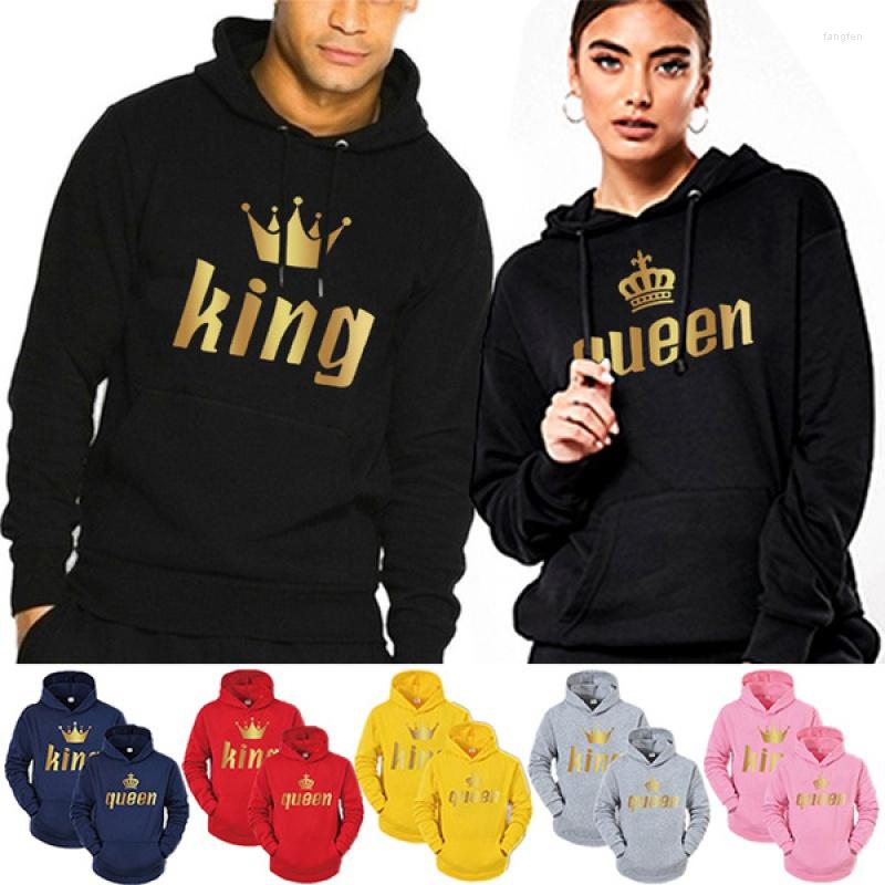 Men' Hoodies 7 Colors Fashion Men King And Women Queen Printed Couple Couples Matching Outfits Hooded Sweatshirts, Queen-grey
Men' Hoodies 7 Colors Fashion Men King And Women Queen Printed Couple Couples Matching Outfits Hooded Sweatshirts, Queen-grey