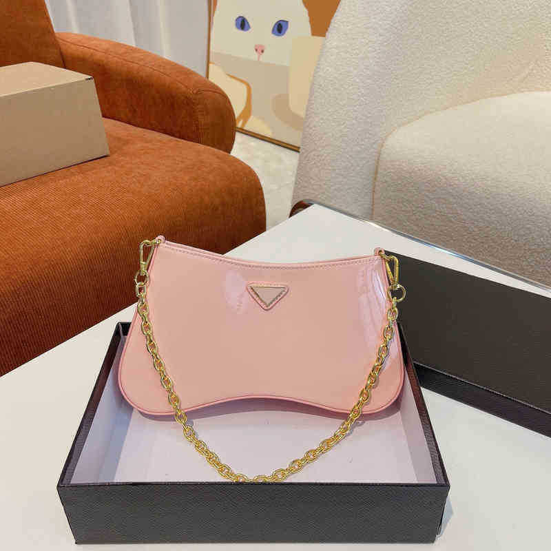 Shoulder Bags Underarm Women Black Ladies Messenger Vintage Bag Handbags Designers Gold Chain Handbag Patent Designer Brand Crossbody Female, Pink
Shoulder Bags Underarm Women Black Ladies Messenger Vintage Bag Handbags Designers Gold Chain Handbag Patent Designer Brand Crossbody Female, Pink
