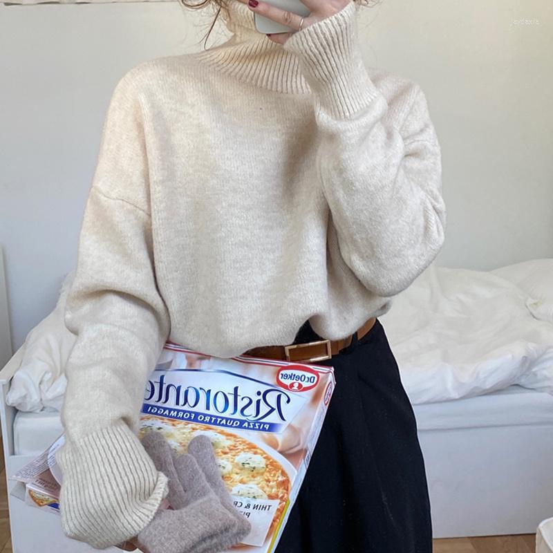 Women's Sweaters Apricot High Collar Bottomed Shirt Women's Loose Sweater In Winter 2022 Fashion Foreign Style, Black
Women's Sweaters Apricot High Collar Bottomed Shirt Women's Loose Sweater In Winter 2022 Fashion Foreign Style, Black