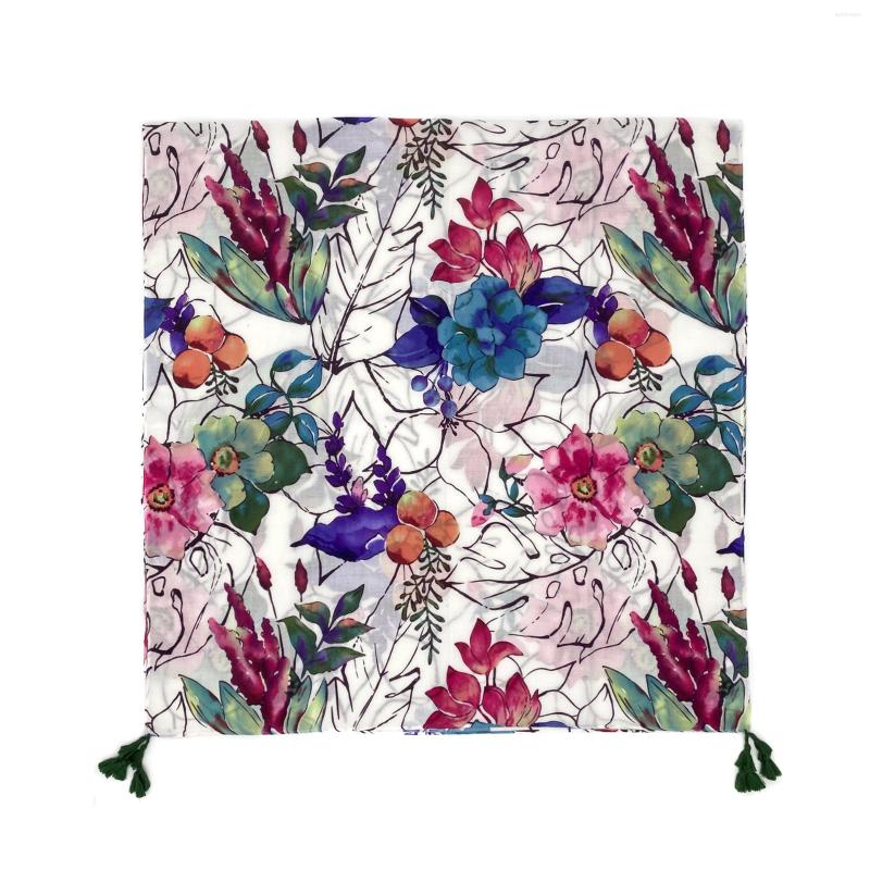 Scarves 2022 Fashion Women Viscose Scarf Lovely Spain Floral Tassel Shawl Spring Wrap Hijab Lady Pashmina Foulard Stole
Scarves 2022 Fashion Women Viscose Scarf Lovely Spain Floral Tassel Shawl Spring Wrap Hijab Lady Pashmina Foulard Stole