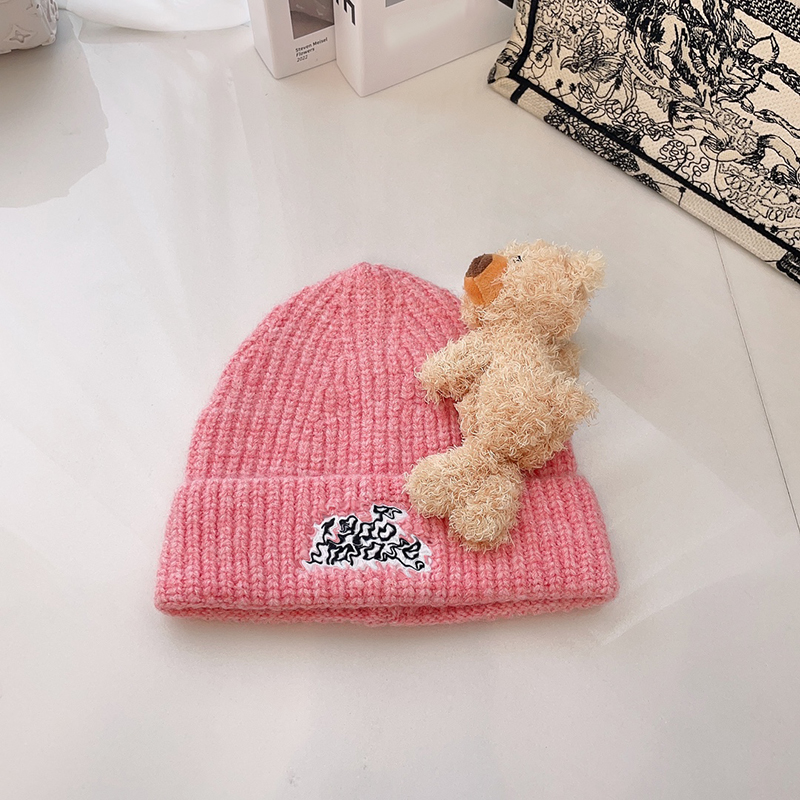 Luxury designer beanie bonnet winter hat with bear decoration Classic style Soft comfortable and warm multicolor options very nice, No.1
Luxury designer beanie bonnet winter hat with bear decoration Classic style Soft comfortable and warm multicolor options very nice, No.1