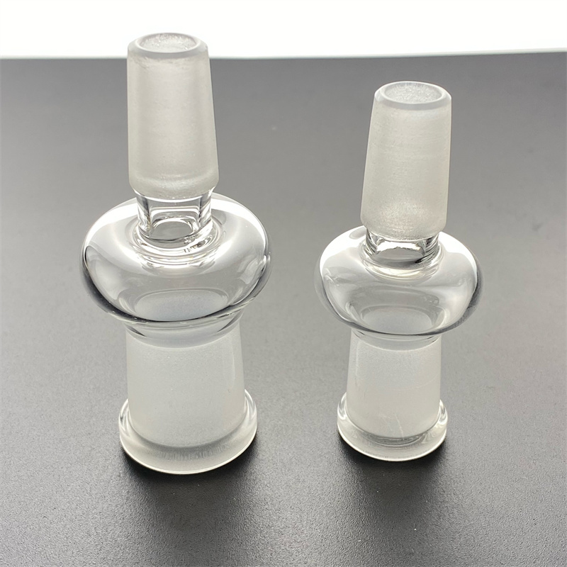 

glass Bong hookahs Smoking Accessories 10mm Drop Down Adapter 14mm Male Female 18mm Ash Catcher Recycler Oil Rigs Dab Glass Water Pipes Bowl Bubbler