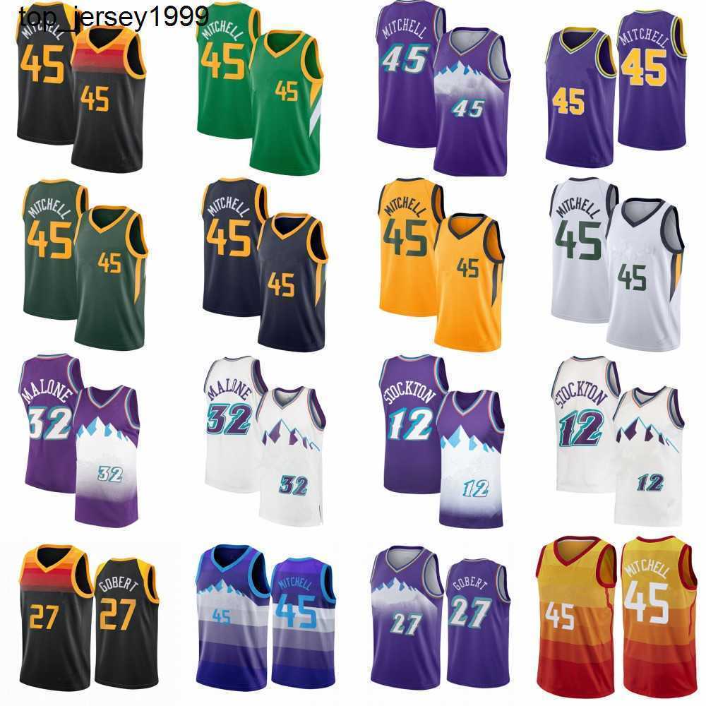 Donovan 45 Mitchell Rudy 27 Gobert John 12 Stockton Basketball Jerseys Mens City Karl 32 Malone 75th Purple Edition Retro Jersey Shirt, My store(lzyhome)
Donovan 45 Mitchell Rudy 27 Gobert John 12 Stockton Basketball Jerseys Mens City Karl 32 Malone 75th Purple Edition Retro Jersey Shirt, My store(lzyhome)