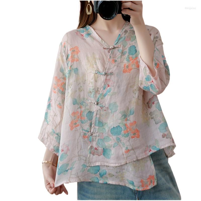 Ethnic Clothing Chinese Style Women Clothes 2022 Cheongsam Top Traditional Shirt Blouse Cotton Hanfu Ladies Tops V2099
Ethnic Clothing Chinese Style Women Clothes 2022 Cheongsam Top Traditional Shirt Blouse Cotton Hanfu Ladies Tops V2099