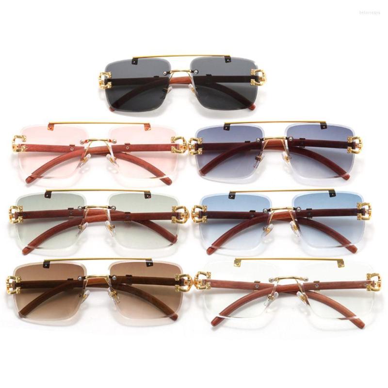 Sunglasses Retro Wood Printing Double Beam Frame Square Fashion Gold Lion Decoration Sun Glasses For 2022 Women Men
Sunglasses Retro Wood Printing Double Beam Frame Square Fashion Gold Lion Decoration Sun Glasses For 2022 Women Men