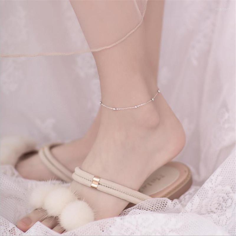 Anklets Arrival Princess S925 Sterling For Women Jewelry Charm Silver Ball Accessories Female Ankelt Bracelet Bright Gift
Anklets Arrival Princess S925 Sterling For Women Jewelry Charm Silver Ball Accessories Female Ankelt Bracelet Bright Gift