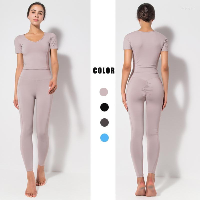Women' Two Piece Pants Nessaj Women Solid Color Sets Short Sleeve Tops And High Waist Tights Leggings 2Pcs Breathable Suits Workout Fitness, Red bean yoga sets
Women' Two Piece Pants Nessaj Women Solid Color Sets Short Sleeve Tops And High Waist Tights Leggings 2Pcs Breathable Suits Workout Fitness, Red bean yoga sets