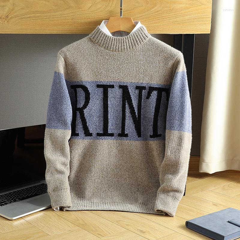 Men's Sweaters Youth Winter Sweater Elastic Comfortable Fashion Simple Letter Round Neck Long-sleeved Knitted Top, Army green
Men's Sweaters Youth Winter Sweater Elastic Comfortable Fashion Simple Letter Round Neck Long-sleeved Knitted Top, Army green