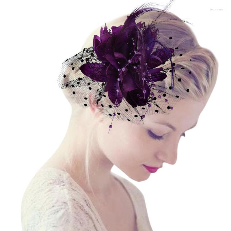 Headpieces Women Bridal Mesh Bowknot Feather Fascinator Hair Clip Imitation Pearl Beaded Dance Wedding Party Flower Hairpin BroochHeadpieces
Headpieces Women Bridal Mesh Bowknot Feather Fascinator Hair Clip Imitation Pearl Beaded Dance Wedding Party Flower Hairpin BroochHeadpieces