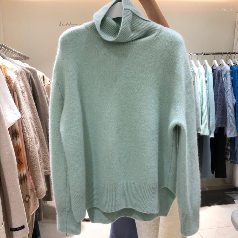 Women's Sweaters Vintage Mink Cashmere Elegant Women Sweater Oversized Knitted Basic Pullovers Turtleneck Loose Soft Female Knitwear Jumper, Picture color
Women's Sweaters Vintage Mink Cashmere Elegant Women Sweater Oversized Knitted Basic Pullovers Turtleneck Loose Soft Female Knitwear Jumper, Picture color