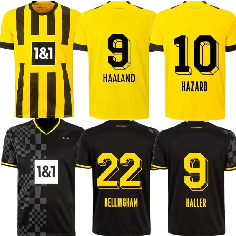 2022 23 soccer jersey Borussia HAALAND KAMARA 22 23black football shirt REUS BELLINGHAM HUMMELS REYNA BRANDT Dortmund men and kids maillot de foot
2022 23 soccer jersey Borussia HAALAND KAMARA 22 23black football shirt REUS BELLINGHAM HUMMELS REYNA BRANDT Dortmund men and kids maillot de foot
