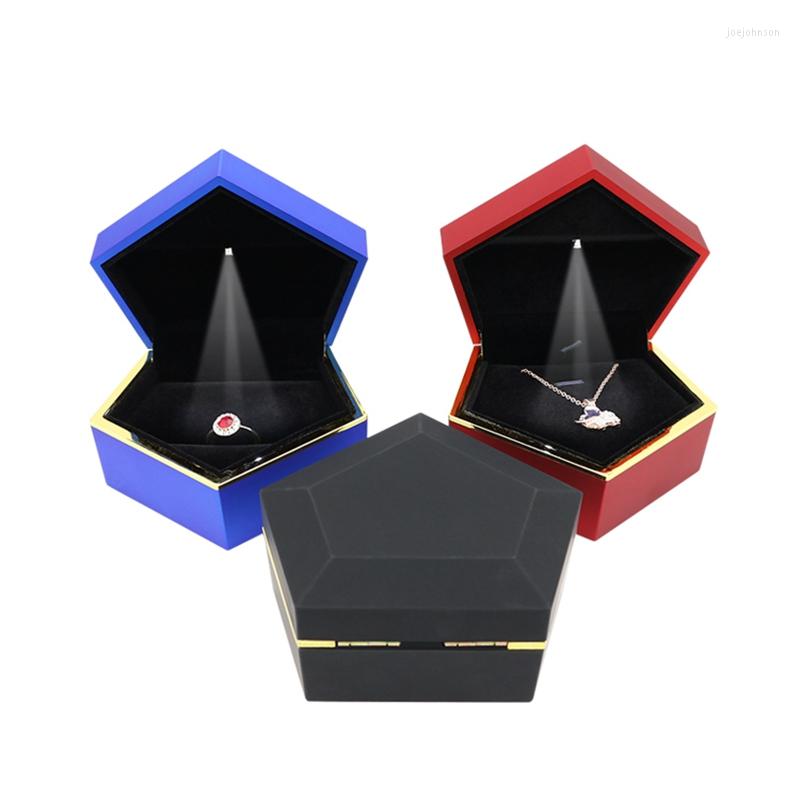 Jewelry Pouches Geometric Shape Box LED Light Pendant Valentine Earring Packaging Organizer Ring Display Stand Gift
Jewelry Pouches Geometric Shape Box LED Light Pendant Valentine Earring Packaging Organizer Ring Display Stand Gift